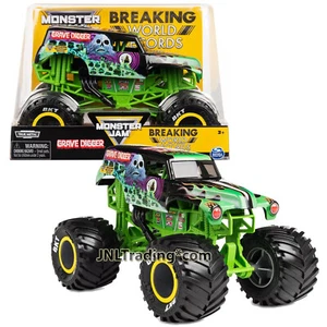 Year 2021 Monster Jam 1:24 Scale Die Cast Metal Truck World Record GRAVE DIGGER - Picture 1 of 1