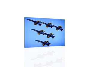 Blue Angels Formation - CANVAS OR PRINT WALL ART - Picture 1 of 2