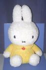 Miffy White Rabbit Yellow Plush Doll  14.96" Sekiguchi Japan 2001