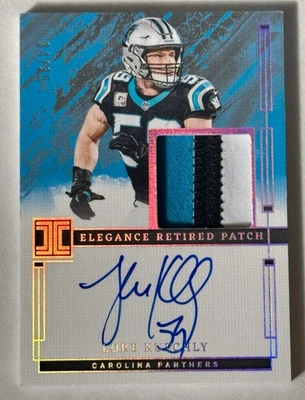 2024 Impeccable Luke Kuechly Elegance Retired Patch Auto Silver /35 Panthers - Image 1 of 4