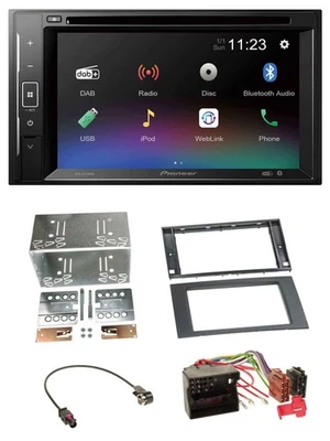 Pioneer Bluetooth MP3 USB 2DIN DAB DVD Autoradio für Ford Fusion Transit Kuga 05 - Bild 1 von 4