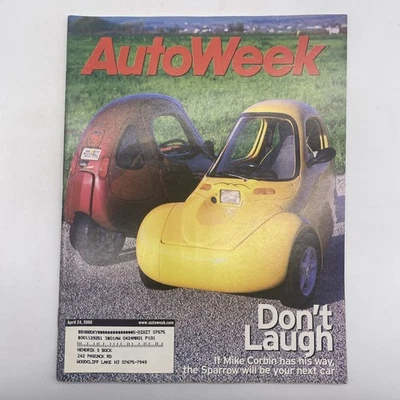 AutoWeek Magazine April 2000 The Sparrow - Image 1 of 4