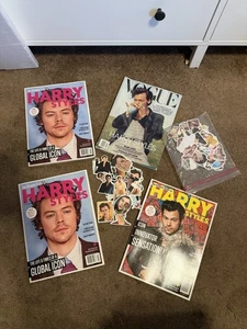Harry Styles Vogue Magazin und Aufkleber Posten - Bild 1 von 9