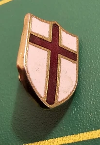 Spilla da bavero smaltata croce di San Giorgio vintage.  (28) - Foto 1 di 3