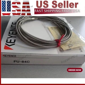 1PC New Keyence FU-84C Digital Fiber Optic Sensor FU84C In Box US Free TAX - Picture 1 of 4