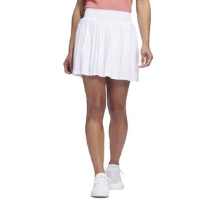 Adidas Ultimate 365 Tour 15 Inch Pleated White Skort Women XL - Picture 1 of 4
