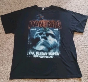 Pantera Far Beyond Driven 2014 Tee 20th Anniversary TShirt Men's XL XLarge Black - Picture 1 of 7