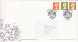 GB Stamps First Day Cover Machin Low Value Definitive 9p, 35p and 46p SHS 2005 - Picture 1 of 1