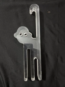 Vintage Guzzini Sculpture Transparent Lucite Monkey By Silvio Russo - Picture 1 of 2