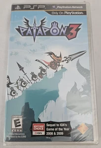Patapon 3 - Physical Disc Version (PlayStation Portable PSP) Brandneu - Bild 1 von 5
