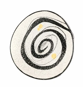Vtg Ruscha Handgemalt Pottery MCM 1950s Germany Abstract Domino Cilli Wörsdörfer - Picture 1 of 14