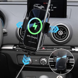 Auto Handyhalterung passend für Audi A3 S3 RS3 8V 2020-2014, Telefonhalterung mit 15W Fas... - Bild 1 von 7