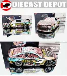 AUSTIN DILLON 2022 DAYTONA WIN RACED VERSION BREZTRI 1/24 ELITE - Picture 1 of 3