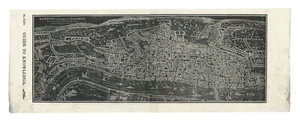 Antique Map "London in the reign of Elizabeth" William Pinnock, c. 1832 - Picture 1 of 5