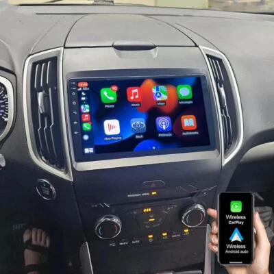 Radio estéreo GPS navegación Wifi 2+32 GB para Ford Edge 2015-2020 Carplay Android 15 Foto 1 de 4