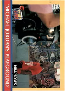 1990 Hoops #382 Michael Jordan Chicago Bulls - Picture 1 of 2