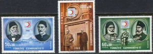 TURKEY - 1968 MNH "Turkish Red Crescent" Complete Set Of 3 Stamps !!!! - Picture 1 of 1