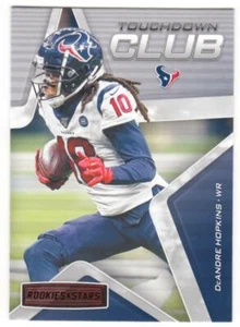 DeAndre Hopkins 2019 Panini Rookies and Stars Touchdown Club #5 Texans - Picture 1 of 2