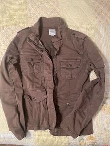 Kensie Jeans brown Jacket size medium good condition fits small and xs  - Picture 1 of 3