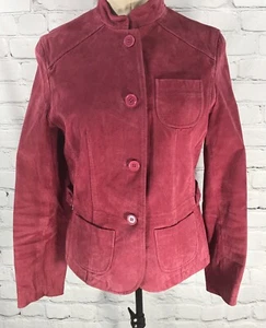 Vintage Evan Davies Silky Pig Suede Jacket Boho Career Lined Women’s Size 8 Nice - Picture 1 of 6