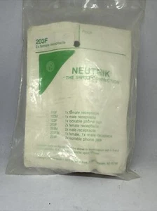Neutrik HM-203F Wall Plate - Picture 1 of 4