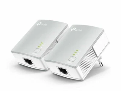 TP-LINK TL-PA4010KIT 2 Powerline AV600 con porta Ethernet 500Mbps HD Streaming - Immagine 1 di 4