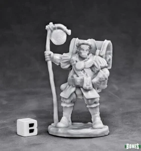 "77458 Townsfolk: Half-Ork Händler"" Knochen Sensensenmann Miniaturen Fantasy D&D RPG" - Bild 1 von 1