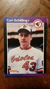 1989 DONRUSS # 635 CURT SCELLING ROOKIE - Foto 1 di 2