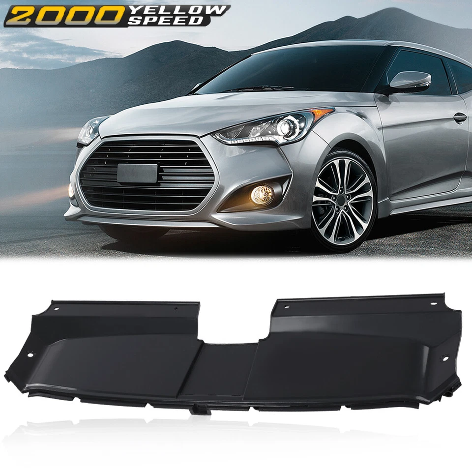 Fit For 2013-2017 Hyundai Veloster Radiator Upper Grille Cover Shield Panel New - Image 1 of 4