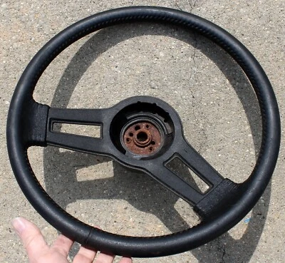 1985 1987 年 1988 年蒙特卡罗 SS El Camino 黑色运动方向盘原始设备制造商通用 — 第 1/4 张图片