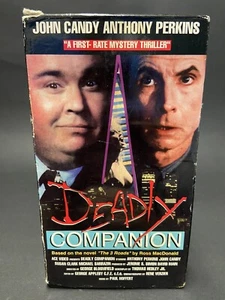 Deadly Companion (VHS 1992) Horror/Thriller John Candy Anthony Perkins Rare OOP - Picture 1 of 7