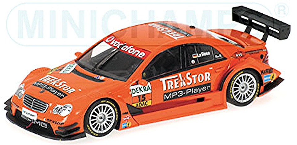Mercedes C Class DTM 2007 D. La Rosa #15 Team Mücke MSP 1:43 Minichamps - Immagine 1 di 1