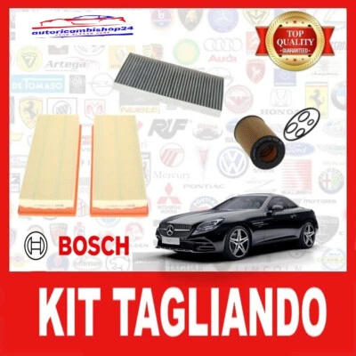 KIT TAGLIANDO 3 FILTRI BOSCH PER MERCEDES SLK R171 280 300 350 - Image 1 of 3