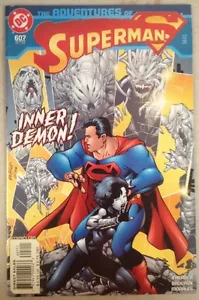 Adventures of Superman Inner Demon #607 October 2002 Oct 02 DC comic - Picture 1 of 6