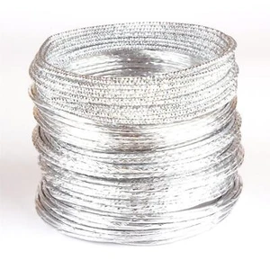 Schmuckdraht Set Silber Styles 2 - 2mm Aludraht - Bild 1 von 12