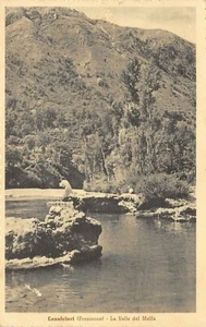 A6397) CASALVIERI FROSINONE LA VALLE DEL MELFA ANIMATA LAVANDAIA (?) VIAGGIATA - Imagen 1 de 2