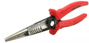6 IN 1 Allzweckzange mit Crimpabisolierung 10-22 AWG & Massiv WR 8-22 AWG - Bild 1 von 2