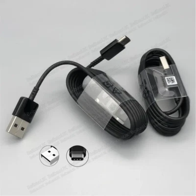 For Samsung 4ft USB Type C Fast Charger Cable Galaxy S10 S20 S21 Ultra Note 10 9 - Image 1 of 4