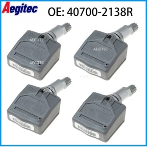 4Pcs TPMS Tire Pressure Sensor 433 MHz 40700-2138R for NISSAN GTR 2009-2015 - Picture 1 of 6
