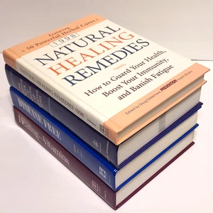 Lot of 4 - Natural Healing Health Problems Serious Disease Books by Rodale Press - Picture 1 of 9