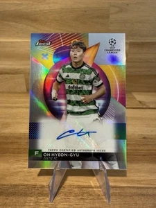 Oh Hyeon Gyu 2023-24 Topps Finest Road to UEFA Euro 2024 AUTO - Picture 1 of 2