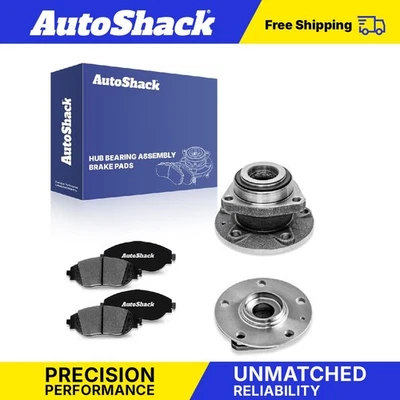 Front Ceramic Pads Hub Bearing Assemblies for 2017 Volkswagen Golf R Foto 1 de 4