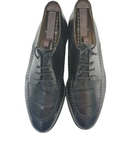 Mezlan Castilla Leather Oxfords Dress Shoes Mens 9.5 M Black Spain Leather Sole - Bild 1 von 13