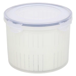 2,5L Gurken- & Olivenhalter mit Sieb | BPA-freies Vorratsglas aus Kunststoff. - Bild 1 von 8