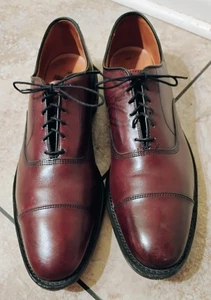 Allen Edmonds Park Avenue elegante Schuhe mit Kappe Größe 12 3A Leder braun 5875 - Bild 1 von 9