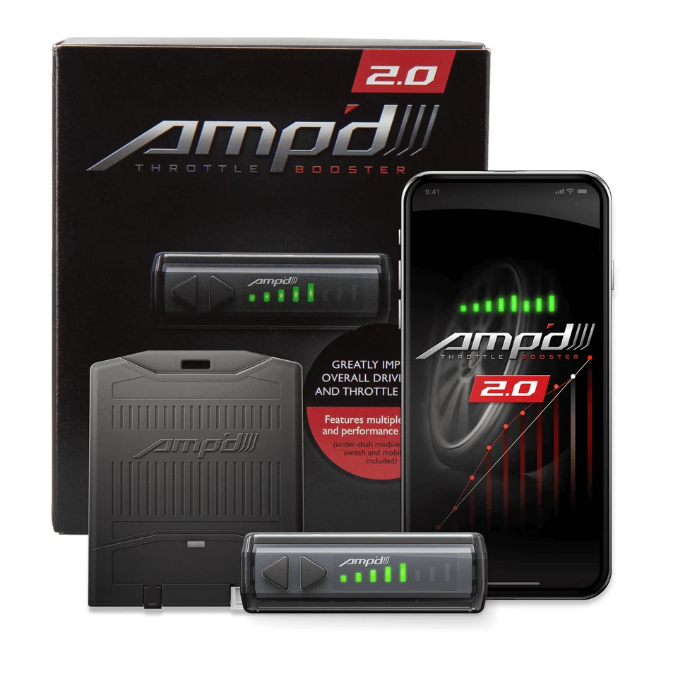 Amplificador de acelerador Amp'D 28868-2 2.0 con interruptor Bluetooth Foto 1 de 4