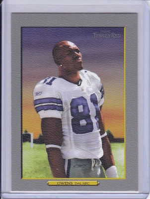 Terrell Owens 2006 Topps Turkey Red Football Card 306 - Image 1 of 2