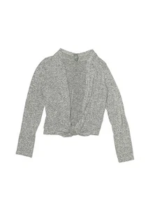 Joe Fresh Girls Silver Cardigan 10 - Picture 1 of 2