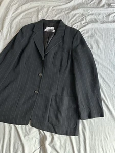 JIL SANDER+ Womens Blazer Nary Striped Size 42 - Picture 1 of 13