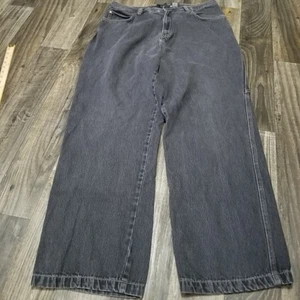 Vtg Rocawear Jeans 38x34 Baggy Carpenter Black Fade Hip Hop Skater Y2k - Picture 1 of 16